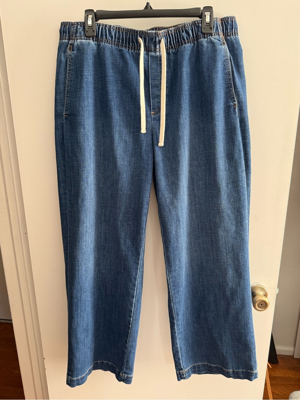 Buffalo David Bitton Wide Leg Pull On Jeans